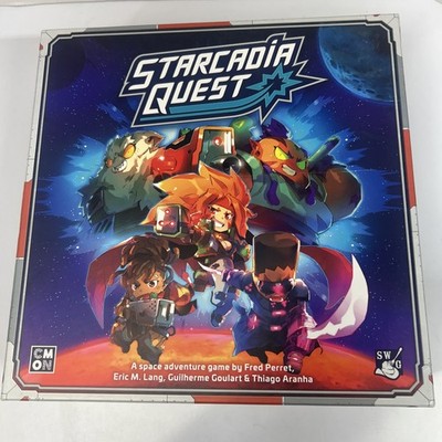 Starcadia Quest Core Board Game CMON SAQ001  99% Complete VG Missing Door Token