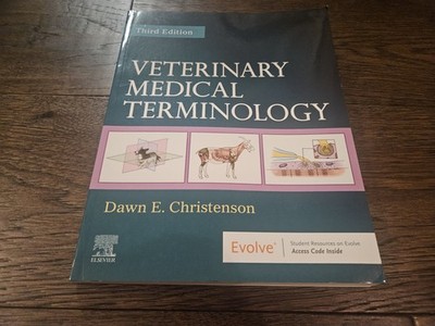 Veterinary Medical Terminology, Christenson LVT, Dawn E Paperback Used Condition