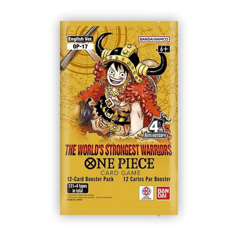 Op All Box One Piece Card Game: The World's Strongest Warriors Booster Box (OP-17 ...