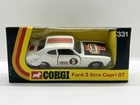 Vintage Corgi Toys 331 Ford 3 Litre Capri GT Car - Texaco Livery - boxed