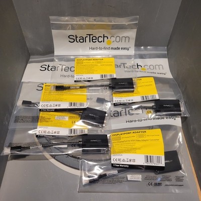 Lot of 5 StarTech Mini DisplayPort to VGA Video Adapter Converter, MDP2VGA