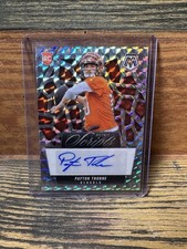2025 Panini Mosaic Payton Thorne Rookie Scripts Rookie Autograph Bengals RS-PTE