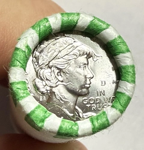 1776 - 2026 D BU Semiquincentennial Dime 1 Roll emerging Liberty Uncirculated