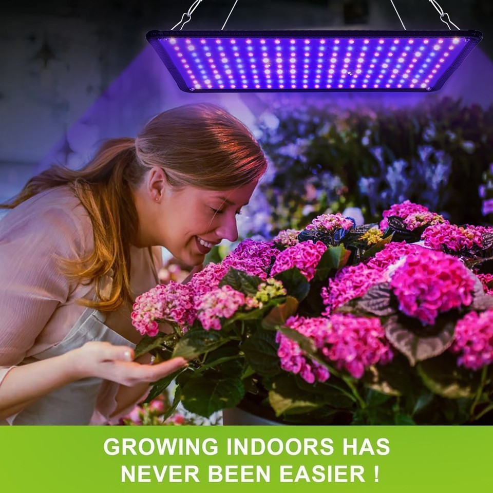 380-800NM LED Grow Light Hydroponic Full Spectrum Indoor Veg Flower ...