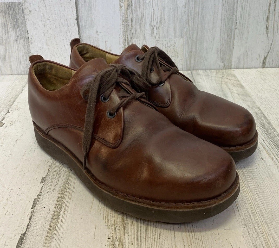 SAOLA Scarpe Oxford Samuel Hubbard da uomo 10 W in pelle suola Vibram