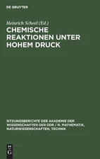 Chemische Reaktionen Unter Hohem Druck by Wolfgang Schirmer (German) Hardcover B