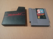 Super Mario Bros. [5 Screw] Nintendo NES Authentic Tested with dust cover CLEAN