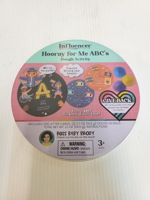 The Influencer Initiative - Hooray For Me ABC's Dough Activity Set - Ages 3+