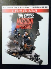Mission Impossible 6-Movie Collection [4K Ultra HD + Blu-ray + Digital]