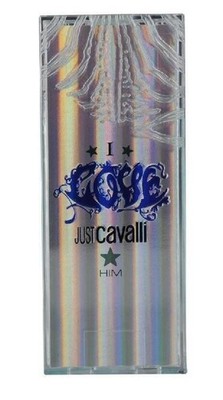 I LOVE JUST CAVALLI HIM 2.0 oz EDT Spray Men's Cologne 60 ml Roberto Cavalli NIB