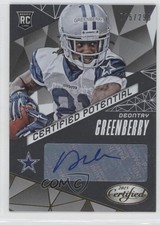 2015 Certified Certified Potential 15/299 Deontay Greenberry #CP-DG Auto 1p8