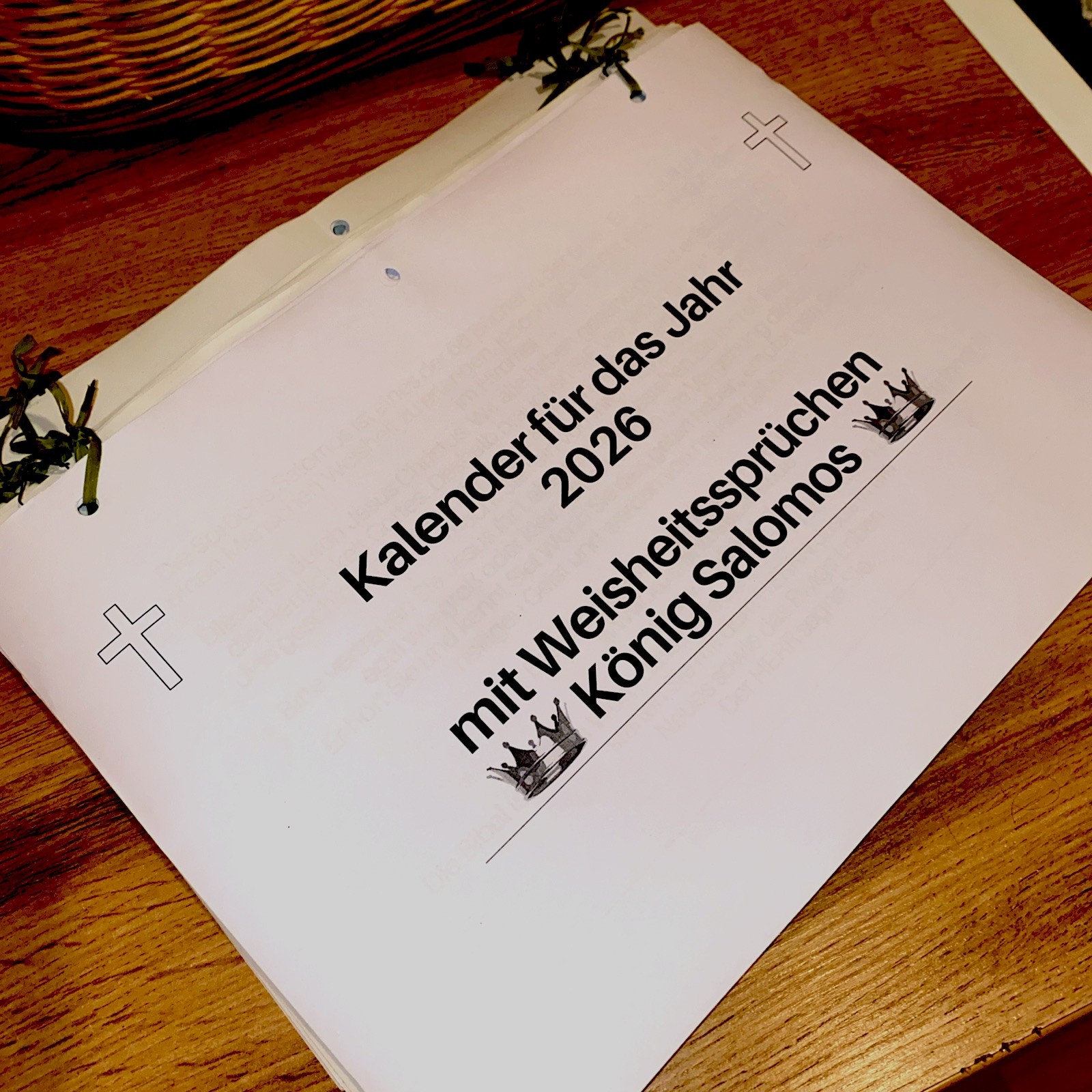 Kalender 2026 Christlich Kalender