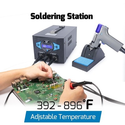 WEP 110W Electric Desoldering Station Suction Tin Vacuum Desolder Gun
