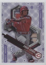 2018 Bowman High Tek Pattern 1 Circles Purple Rainbow Diffractor Shed Long 0r4