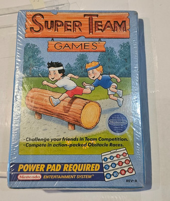 Super Team Games NES (CIB) factory sealed RARE includes all inserts and manual