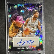 Panini Hoops Premium Stock 2023-24 Jermaine O'Neal Prizm Auto #HI-ONE
