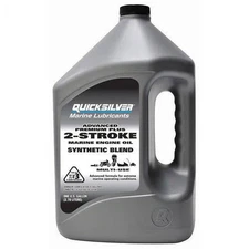 Quicksilver Advanced Premium Plus TC-W3 2-Cycle Outboard Oil - Synthetic Blend-1