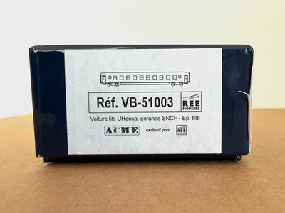 B187 - ACME REE Models VB-51003 WL U-Hansa CIWL SNCF Ep. IIIb