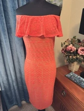 Love Fire Sheath Body Con Dress Size M