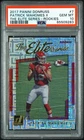 2017 Donruss Patrick Mahomes II Elite Series Rookies #7 PSA 10 GEM MINT RC