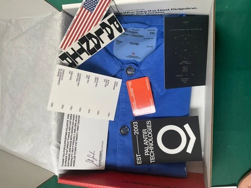 Palantir Chore Coat Blue Size XL   Limited Edition number 74/200 - product listing photo