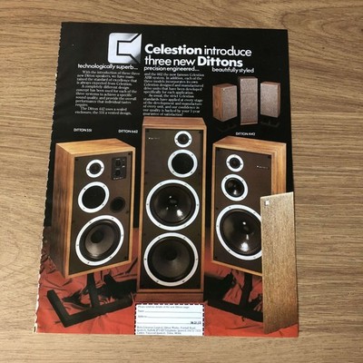 GRAM135 MAGAZINANZEIGE 11X8 CELESTION DITTON 551, 662, 442