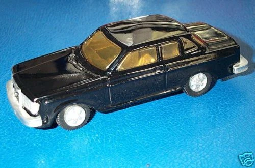 Modelcar artesanal de metal branco VOLVO 262C BERTONE COUPE 1977 - preto - 1/43 - Imagem 3 de 4