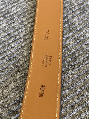 Cintura TC da uomo 40/100 fibbia in pelle nera argento - Foto 6 di 9