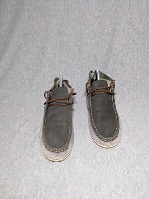 Olukai Poko Gray Black Chukka Boot Shoes Women display picture 2