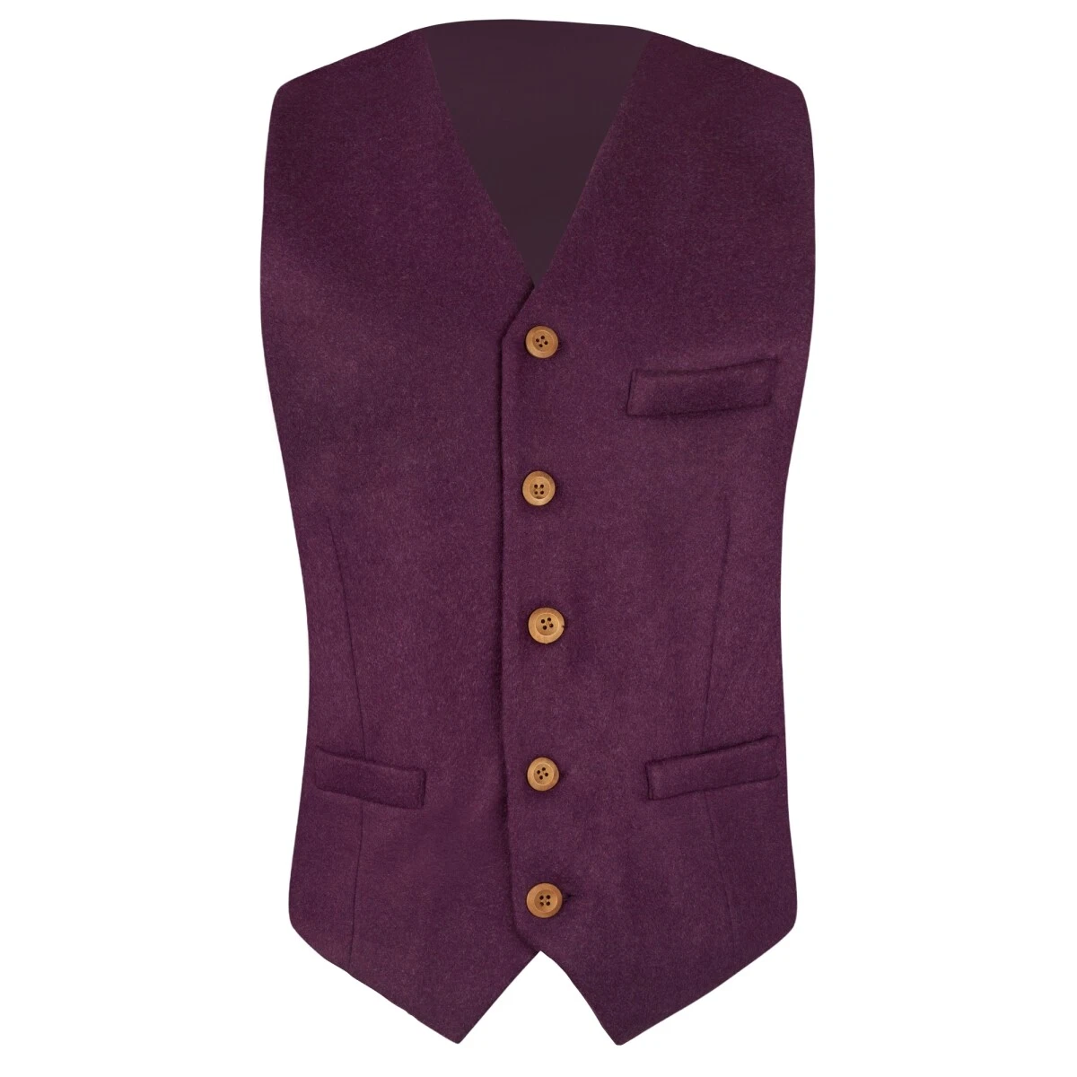 Burgundy wool best sale waistcoat