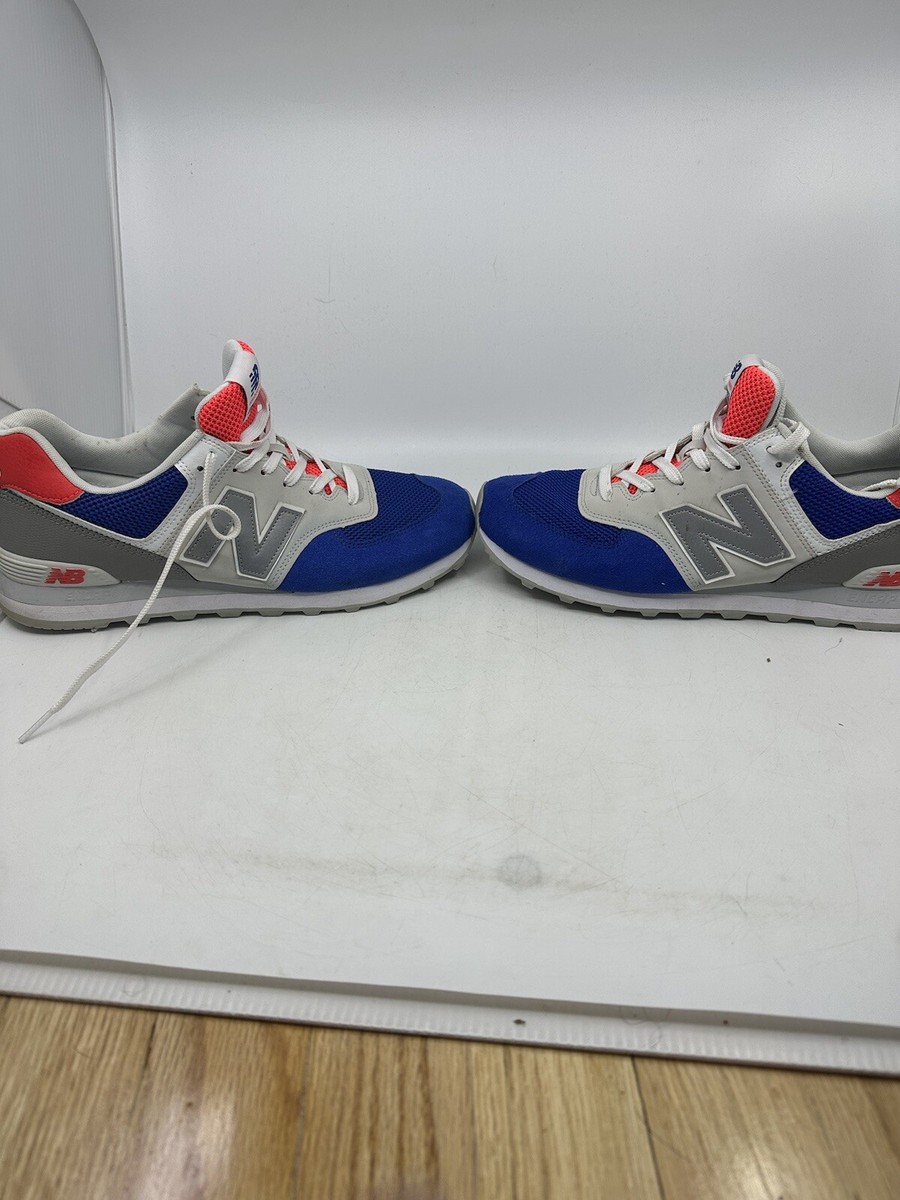 New Balance Mens 574 Running Shoes Multicolor ML574MSC Suede 