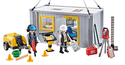 Playmobil Plus Set 9843 Construction Site Office NEW | eBay
