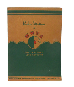 1936 Wheeling Flood Souvenir Booklet Radio Station WWVA Vintage W.V. Original