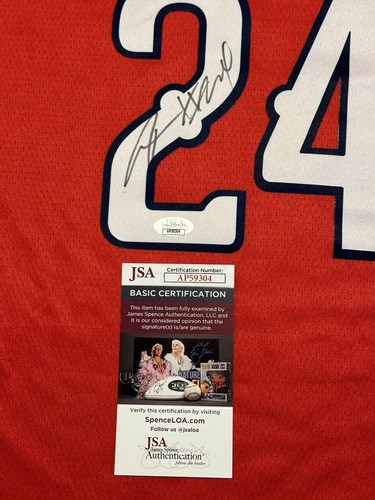 Jordan Hawkins New Orleans Pelicans Autograph Signed Jersey JSA Cert L - Picture 3 of 3