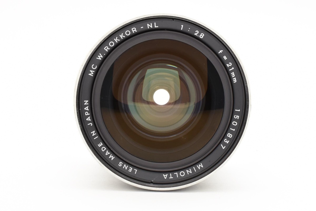 Minolta MC W.Rokkor-NL 21mm F2.8 Wide Angle Lens For SR MD