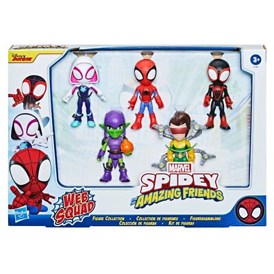 Hasbro Marvel Spidey And His Amazing Friends Web Squad Figure Collection  
