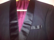 High quality bespoke black Tuxedo -