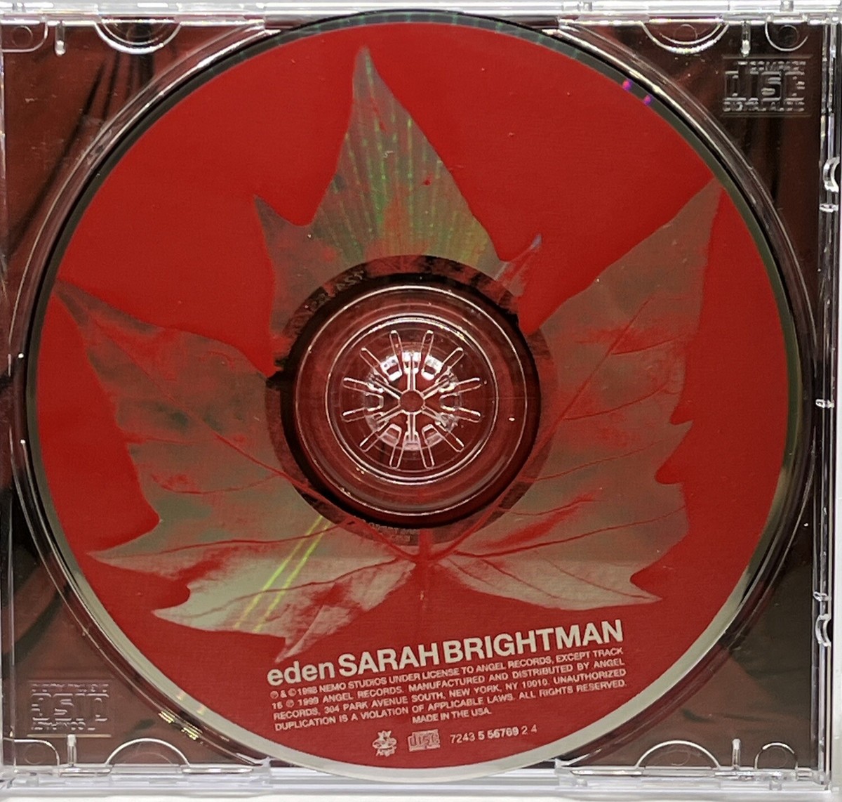Sarah Brightman – Eden - CD Album Angel Records 1999 | eBay