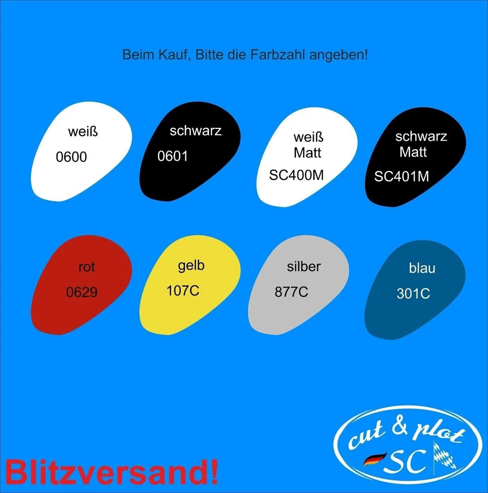 10 Klebebuchstaben Zahlen Sonderzeichen Aufkleber Modellbau wetterfest  SC075 - Bild 3 von 3