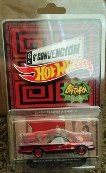 Hot Wheels Batmobile Mexico Convention 9a Convencion for sale online | eBay