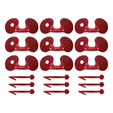 100pcs Chicken Pinless Peepers for Roosters Farm Peepers Blinders