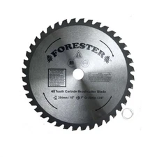 Forester 40 Tooth Carbide Tip Brush Cutter Blade - 10" x 1" / 20mm Arbor