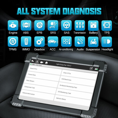 Ancel X7 OBD2 Scanner All System TPMS SRS IMMO DPF Bidirectional Diagnostic Tool - Imagen 3 de 13