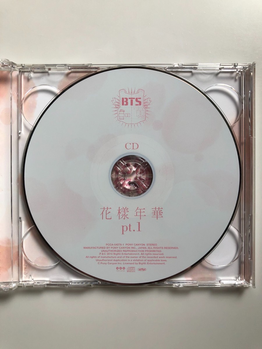BTS Bangtan Boys Kayo Nenka Pt.1 CD DVD Japan Limited