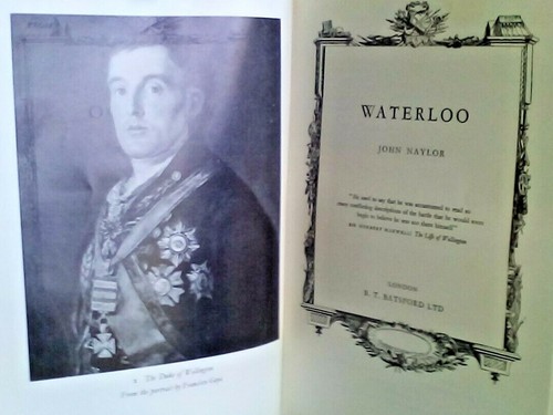 BOOK NAPOLEON & WELLINGTON WATERLOO 208 PAGES ILLUSTRATED - Picture 2 of 5