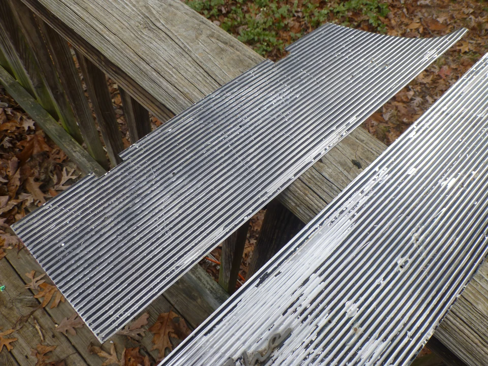 Packard 400 Four Hundred (1 o 2) 1955 1956 guardabarros delantero molduras de panel Foto 2 de 4