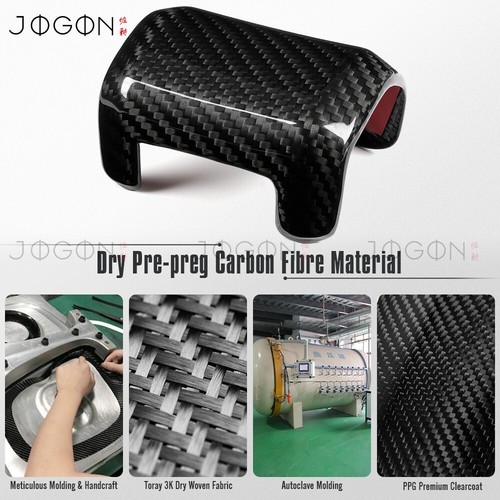 Carbono real para consola Ford F150 Raptor perilla de cambio de marchas moldura F-150 Tremor 2021+ - Imagen 4 de 15