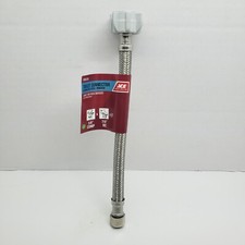 ACE Toilet Connector Stainless Steel Braided 3/8" x 7/8" x 9"    4060356