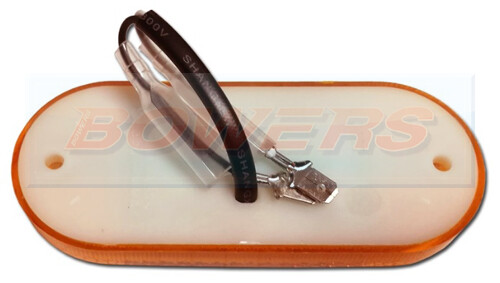JOKON SMLR 2002/12 12V LED AMBER SIDE MARKER LIGHT LAMP CARAVAN MOTORHOME - Picture 2 of 3