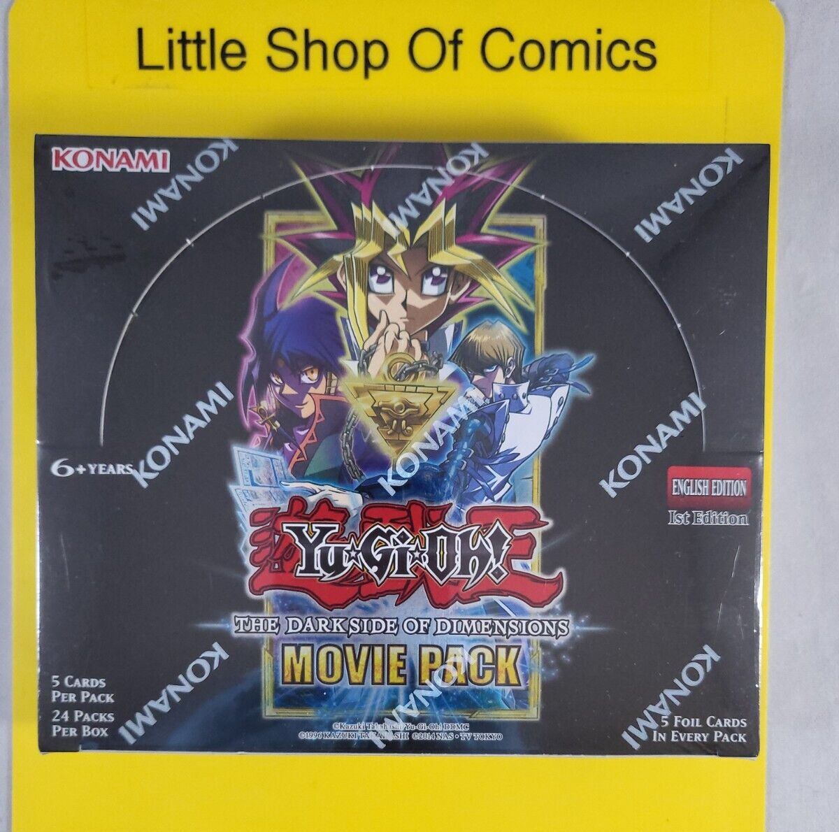 dark side of dimensions booster box Yugioh The Dark Side Of Dimensions Movie Pack Secret Edition Sealed IST  Edition